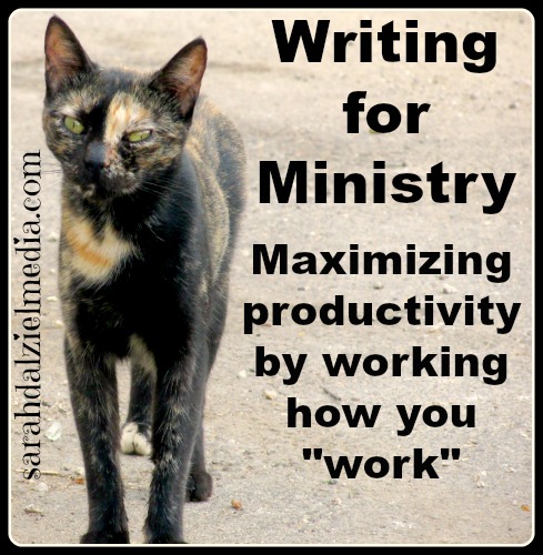 writing for ministry_working how you work