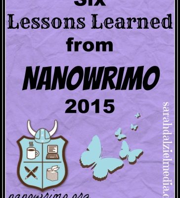 Six Lessons Learned from National Novel Writing Month 2015