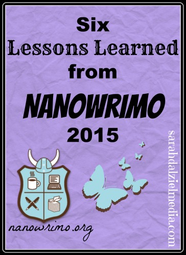 six lessons learned from nanowrimo 2015